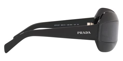 Prada™ PR 30YS 1AB5S0 68 Black Sunglasses 